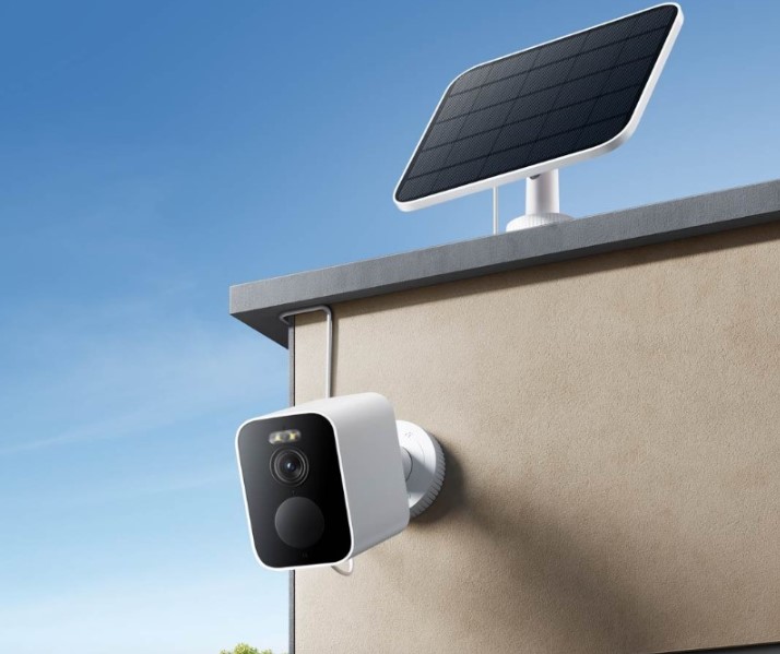 Xiaomi представила вуличну IP-камеру за допомогою сонячної панелі