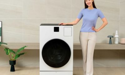 Представлена ​​Samsung Bespoke AI Combo: розумна пральна машина з ШІ-функціями