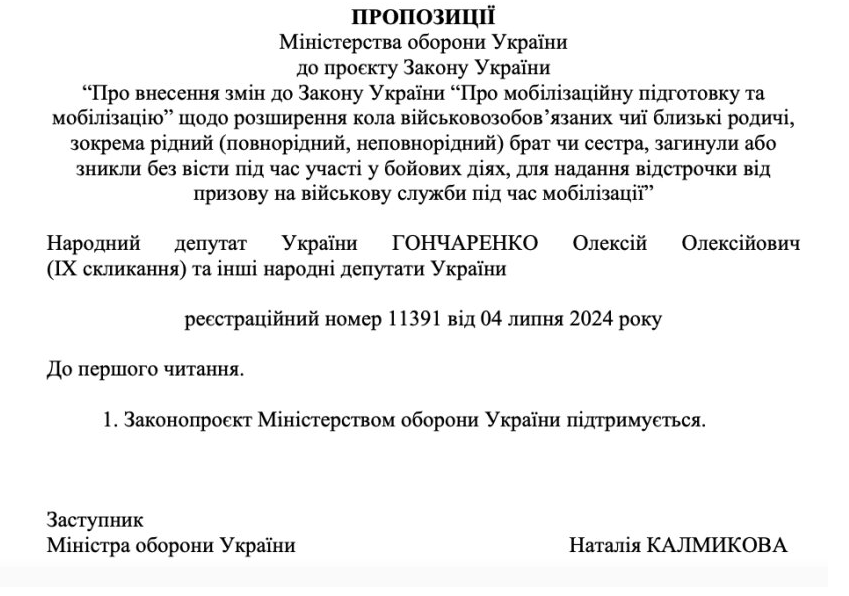 Ще одній категорії військовозобов'язаних повернуть відстрочку від мобілізації