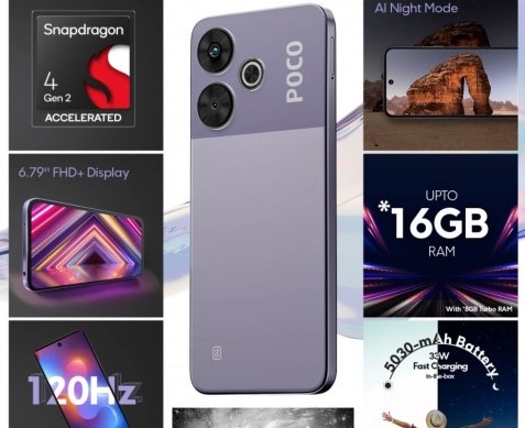 Офіційно представлений дешевий смартфон POCO M6 Plus: процесор Snapdragon та камера на 108 Мп