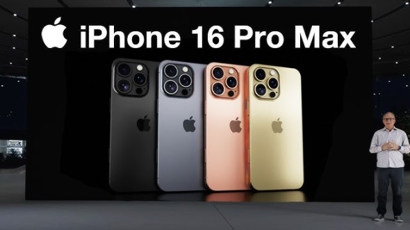 iPhone 16 Pro Max у новому кольорі показали наживо на відео