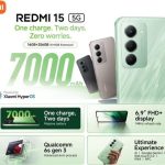 Xiaomi анонсувала Redmi 15 з великим акумулятором та екраном 144 Гц