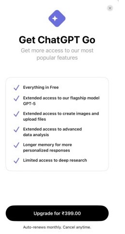 OpenAI запустила дешеву підписку для бідних на ChatGPT