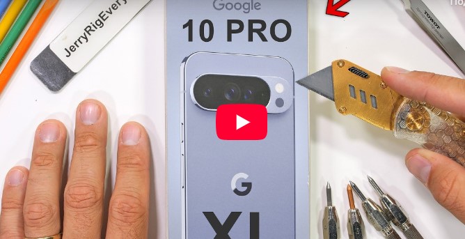 Google Pixel 10 Pro XL пройшов складний тест на міцність