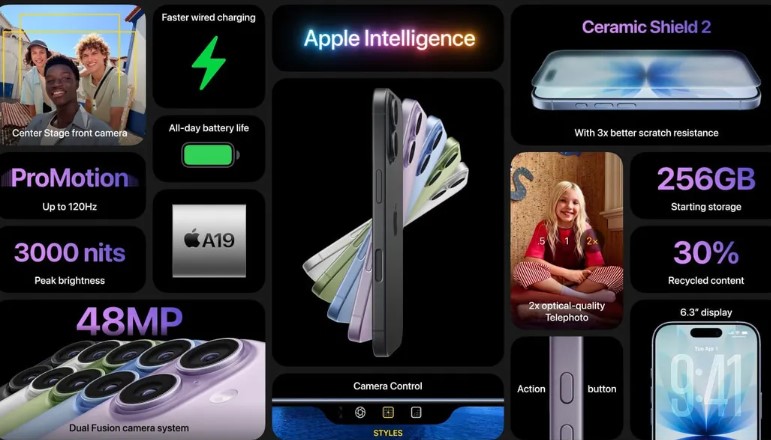 Шпалери нових iPhone 17 вже доступні для скачування