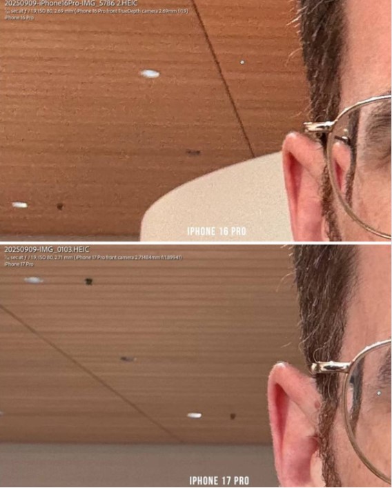 Новий iPhone 17 Pro порівняли за якістю фото з iPhone 16 Pro