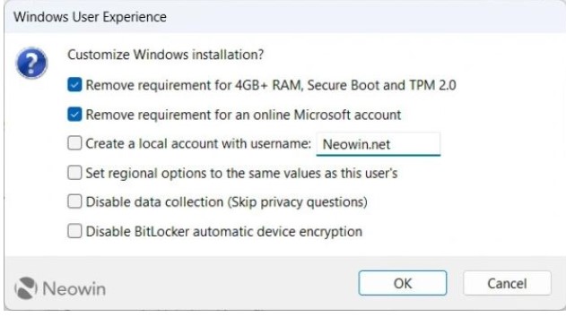 Користувачі знайшли три нові способи завантаження Windows 11 з локальним обліковим записом