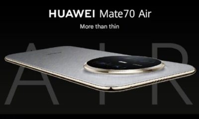 Офіційно представлений смартфон Huawei Mate 70 Air: тонкий та легкий смартфон з АКБ на 6500 мАг