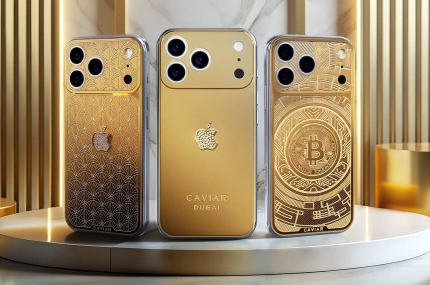 Caviar випустила лімітовану колекцію iPhone 17 у корпусі із чистого золота