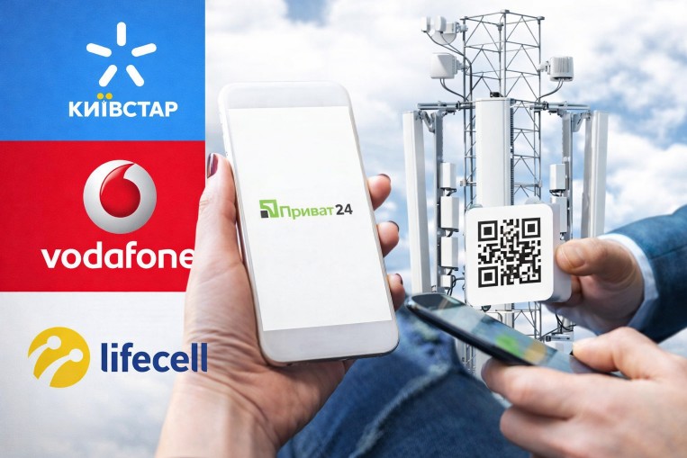 Нові можливості для абонентів Kyivstar, Vodafone і lifecell: ПриватБанк зробив заяву