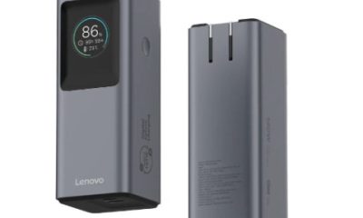 Lenovo випустила пауербанк на 10 200 мАг із вбудованою вилкою та швидкою зарядкою на 140 Вт